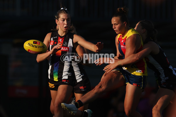 AFLW 2024 Round 08 - Collingwood v Adelaide - A-55391352