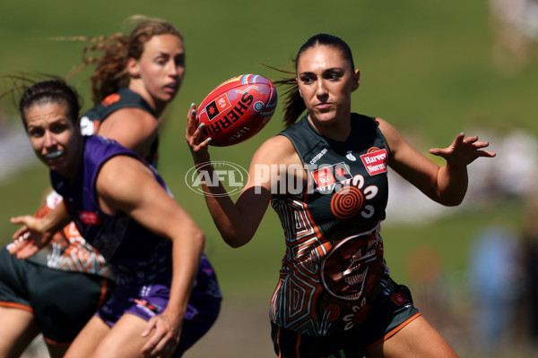 AFLW 2024 Round 09 - GWS v Walyalup - A-55468108