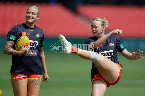 AFLW 2024 Round 09 - Gold Coast v Yartapuulti - A-55468117