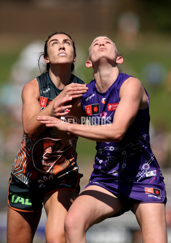 AFLW 2024 Round 09 - GWS v Walyalup - A-55468137