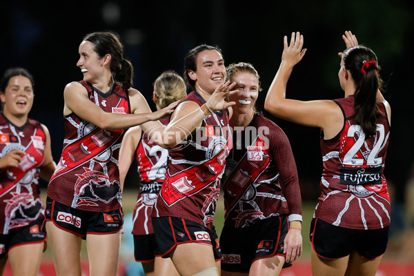 AFLW 2024 Round 09 - Essendon v Richmond - A-55480504