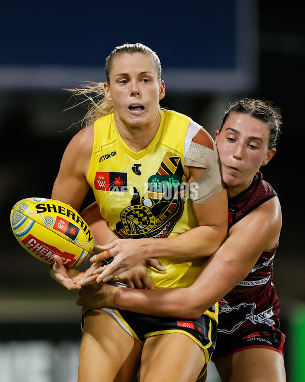 AFLW 2024 Round 09 - Essendon v Richmond - A-55480886