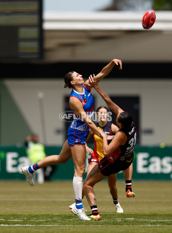 AFLW 2024 Round 09 - Western Bulldogs v Euro-Yroke - A-55488218