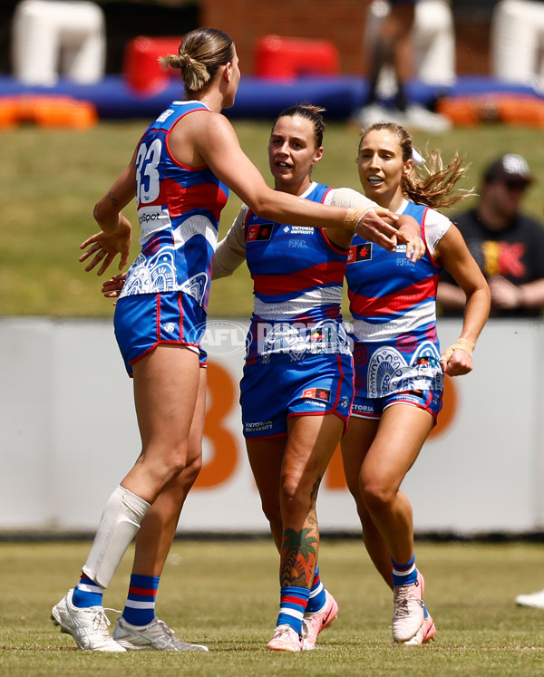 AFLW 2024 Round 09 - Western Bulldogs v Euro-Yroke - A-55488260