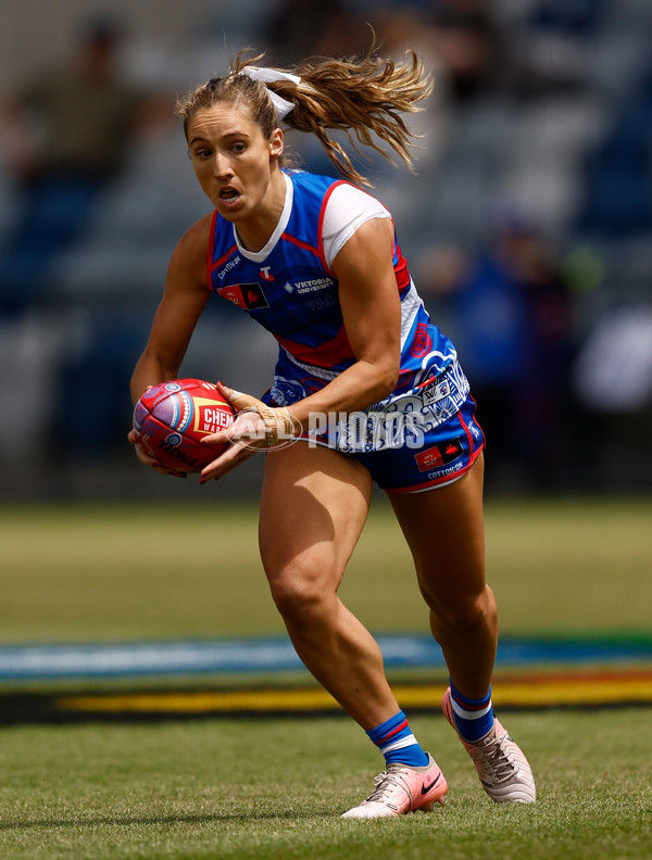 AFLW 2024 Round 09 - Western Bulldogs v Euro-Yroke - A-55488266