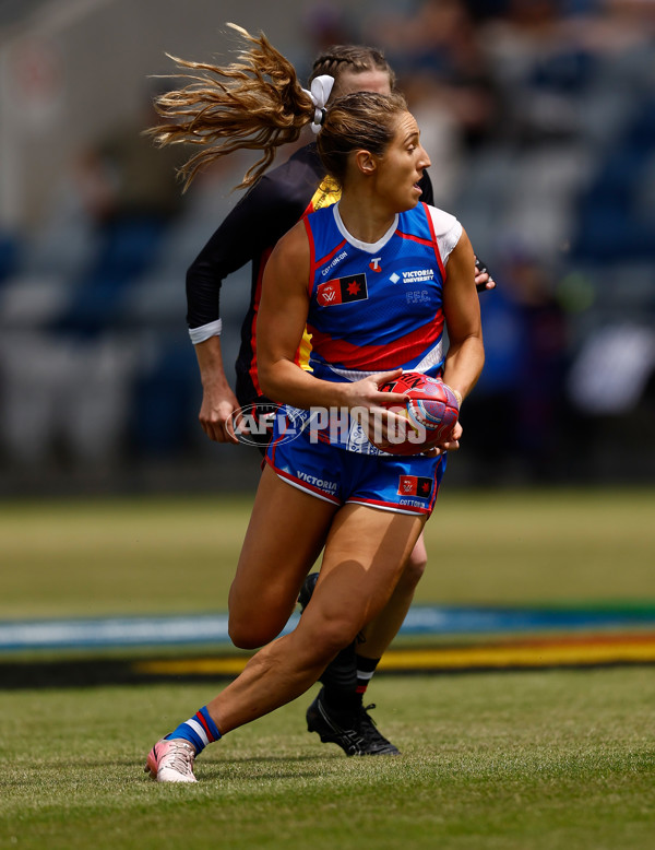 AFLW 2024 Round 09 - Western Bulldogs v Euro-Yroke - A-55489724