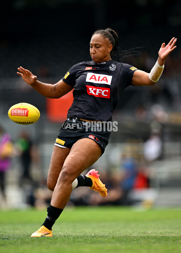 AFLW 2024 Round 09 - Collingwood v Carlton - A-55490833