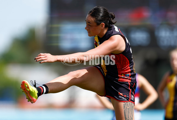 AFLW 2024 Round 09 - Western Bulldogs v Euro-Yroke - A-55492082