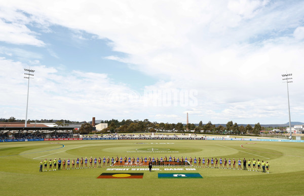 AFLW 2024 Round 09 - Western Bulldogs v Euro-Yroke - A-55493374