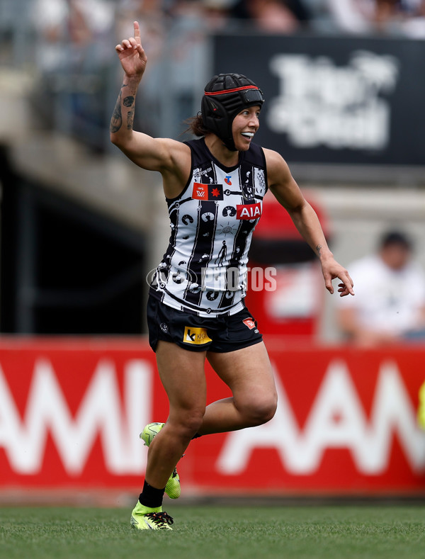 AFLW 2024 Round 10 - Narrm v Collingwood - A-55552593