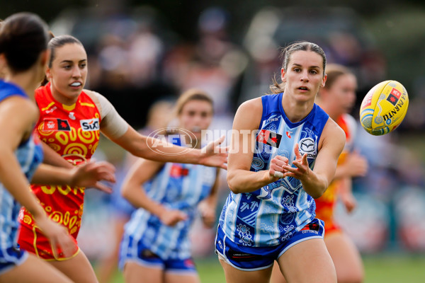 AFLW 2024 Round 10 - North Melbourne v Gold Coast - A-55562086