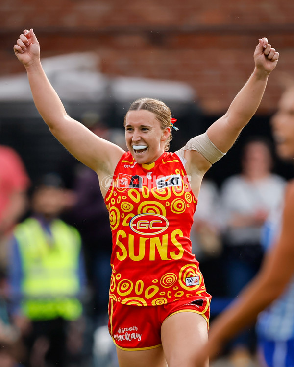 AFLW 2024 Round 10 - North Melbourne v Gold Coast - A-55562091