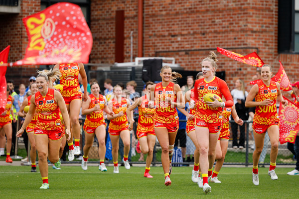 AFLW 2024 Round 10 - North Melbourne v Gold Coast - A-55562428