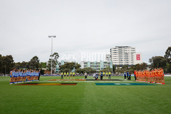 AFLW 2024 Round 10 - North Melbourne v Gold Coast - A-55562433