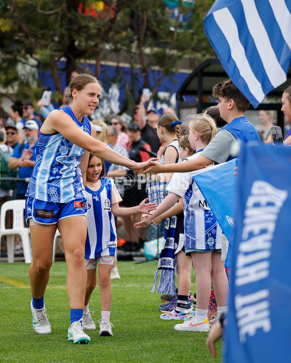 AFLW 2024 Round 10 - North Melbourne v Gold Coast - A-55562443
