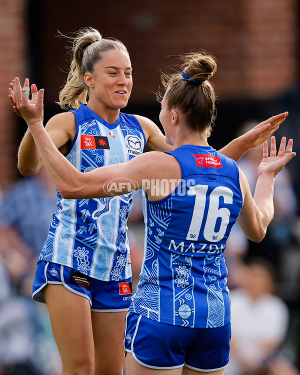 AFLW 2024 Round 10 - North Melbourne v Gold Coast - A-55564993