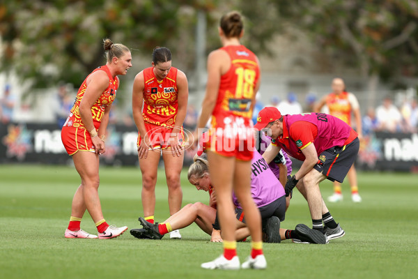 AFLW 2024 Round 10 - North Melbourne v Gold Coast - A-55565031