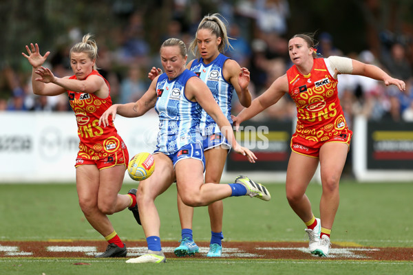 AFLW 2024 Round 10 - North Melbourne v Gold Coast - A-55567020
