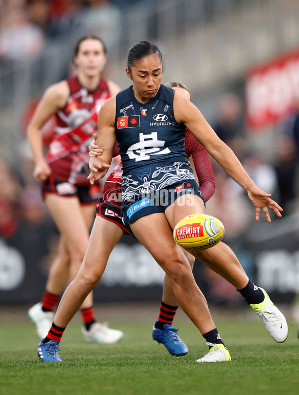 AFLW 2024 Round 10 - Carlton v Essendon - A-55567055