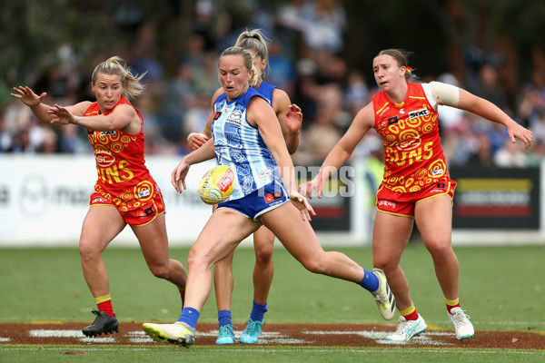 AFLW 2024 Round 10 - North Melbourne v Gold Coast - A-55567893