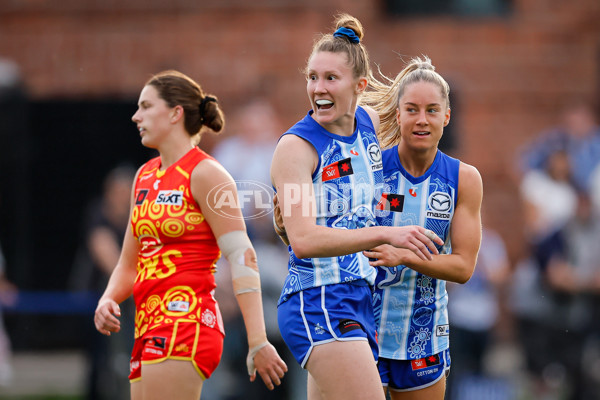 AFLW 2024 Round 10 - North Melbourne v Gold Coast - A-55567911