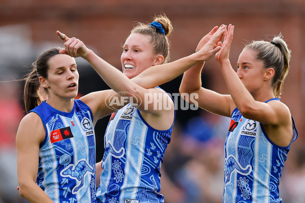 AFLW 2024 Round 10 - North Melbourne v Gold Coast - A-55567912