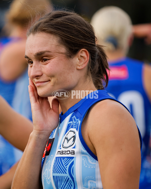 AFLW 2024 Round 10 - North Melbourne v Gold Coast - A-55569392