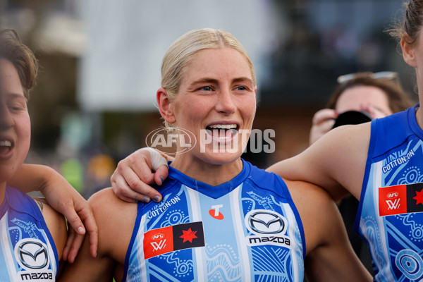 AFLW 2024 Round 10 - North Melbourne v Gold Coast - A-55569395