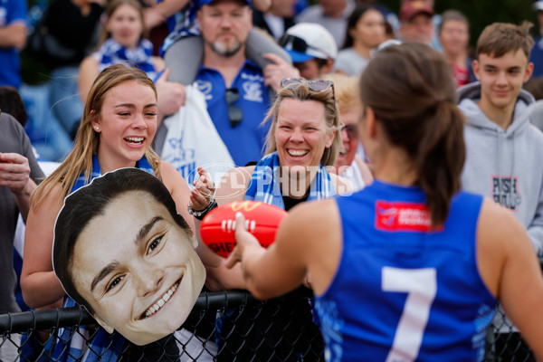 AFLW 2024 Round 10 - North Melbourne v Gold Coast - A-55569408