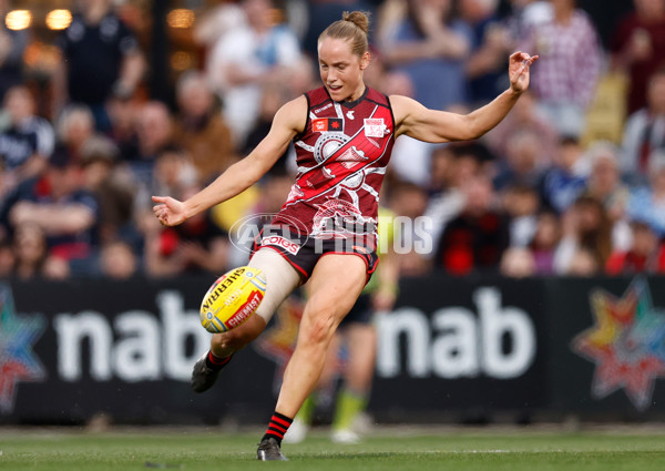 AFLW 2024 Round 10 - Carlton v Essendon - A-55570339