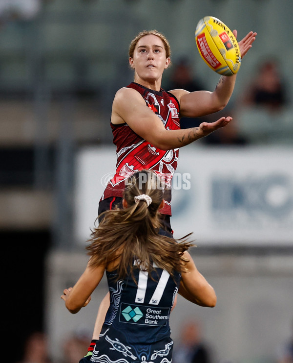 AFLW 2024 Round 10 - Carlton v Essendon - A-55570359
