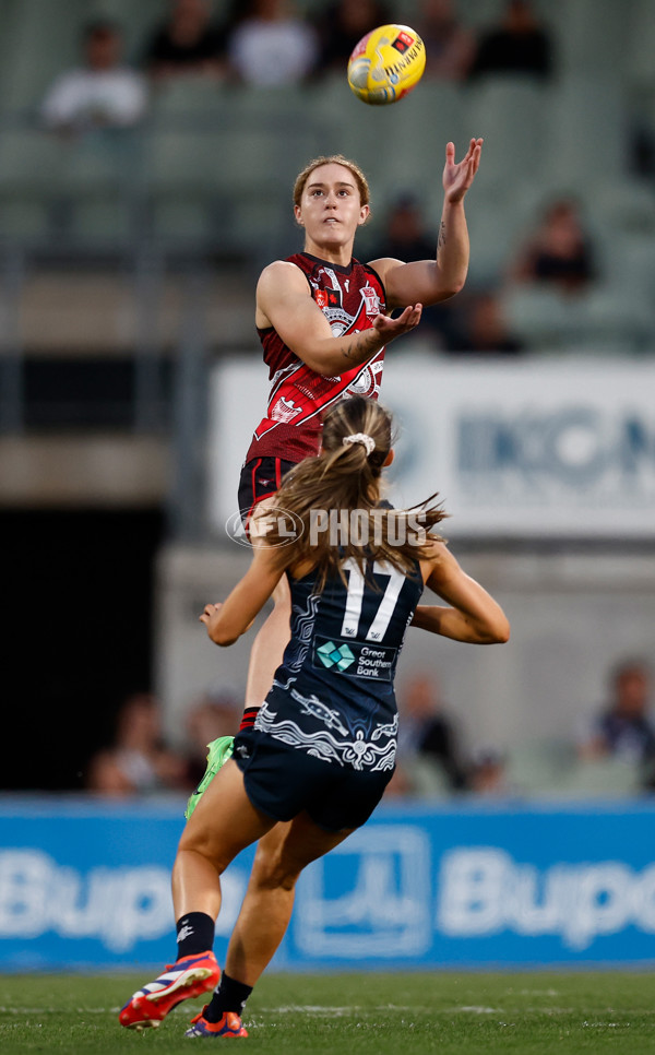 AFLW 2024 Round 10 - Carlton v Essendon - A-55570360