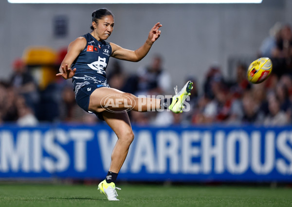 AFLW 2024 Round 10 - Carlton v Essendon - A-55570383