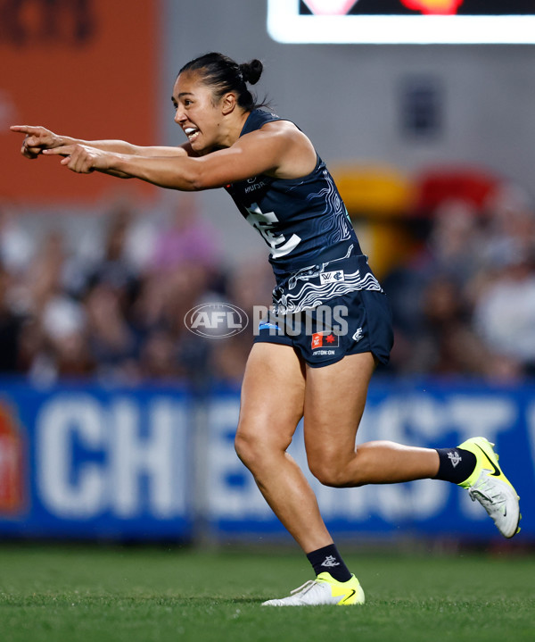 AFLW 2024 Round 10 - Carlton v Essendon - A-55571726