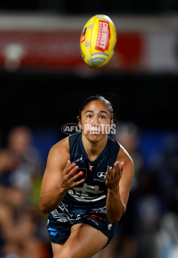 AFLW 2024 Round 10 - Carlton v Essendon - A-55571789