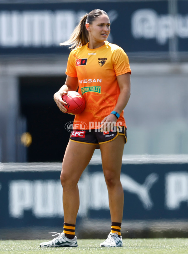 AFLW 2024 Second Qualifying Final - Hawthorn v Brisbane - A-55661264