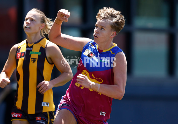 AFLW 2024 Second Qualifying Final - Hawthorn v Brisbane - A-55662848