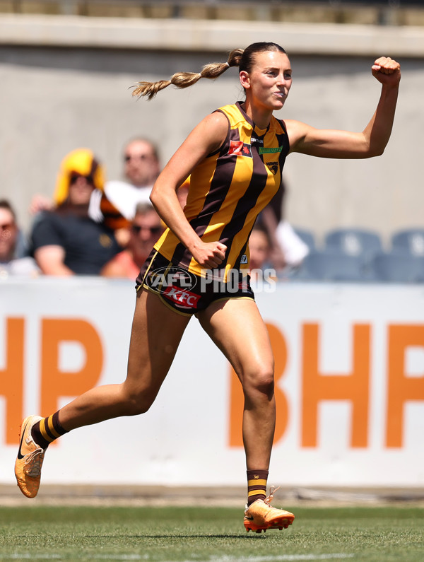 AFLW 2024 Second Qualifying Final - Hawthorn v Brisbane - A-55662874