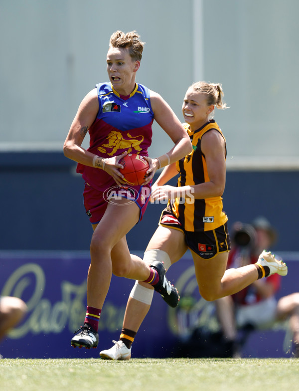 AFLW 2024 Second Qualifying Final - Hawthorn v Brisbane - A-55663756