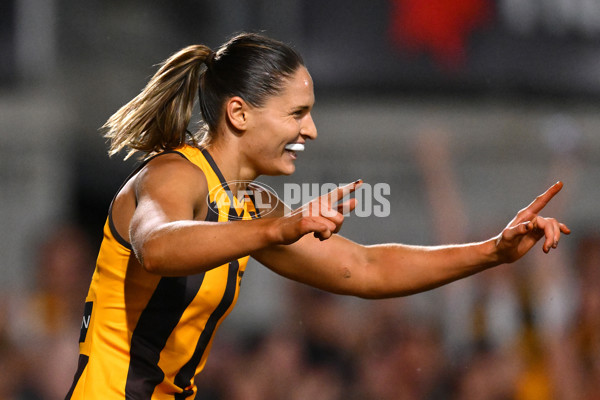 AFLW 2024 Second Semi Final - Hawthorn v Port Adelaide - A-55712530