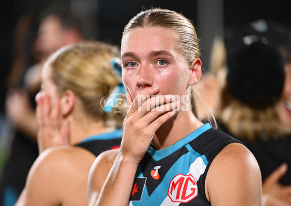 AFLW 2024 Second Semi Final - Hawthorn v Port Adelaide - A-55712599