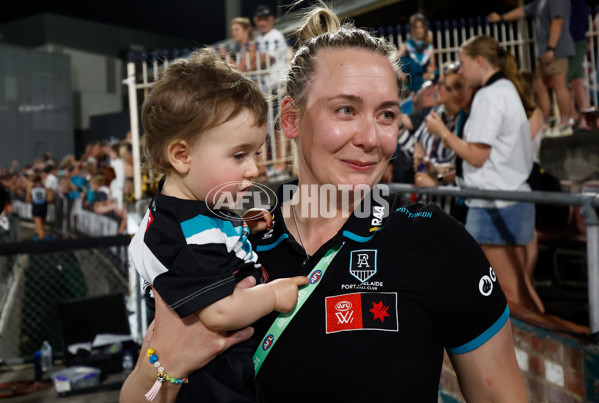 AFLW 2024 Second Semi Final - Hawthorn v Port Adelaide - A-55714229