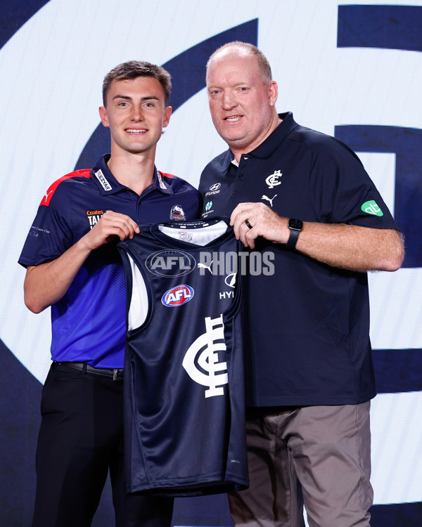 AFL 2024 Media - Telstra AFL Draft - A-55728913