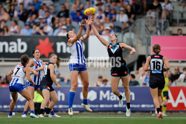 AFLW 2024 First Preliminary Final - North Melbourne v Port Adelaide - A-55760040