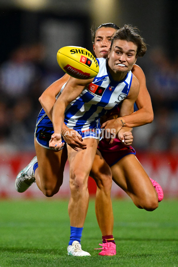 AFLW 2024 Grand Final - North Melbourne v Brisbane - A-56030378