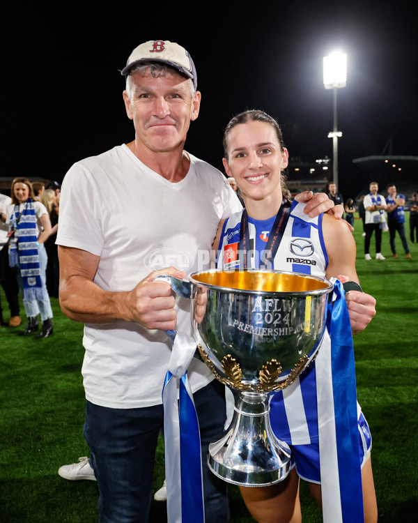AFLW 2024 Grand Final - North Melbourne v Brisbane - A-56047446