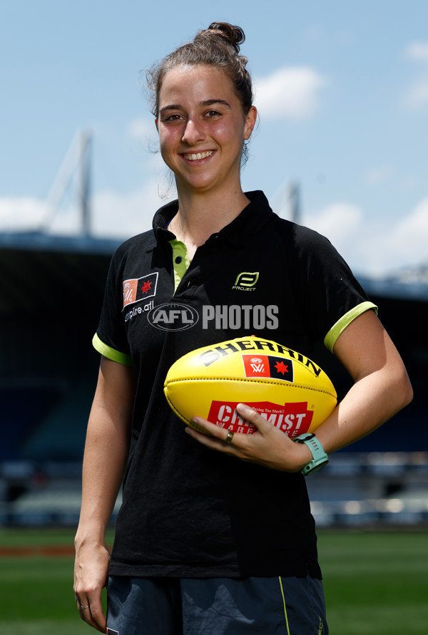 AFLW 2024 Media - Grand Final Umpires Announcement - A-56077419
