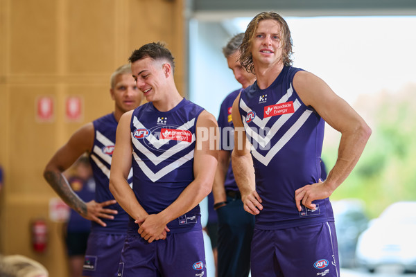 AFL 2025 Media - Fremantle Team Photo Day - A-56202329