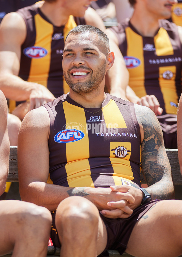 AFL 2025 Media - Hawthorn Team Photo Day - A-56465182