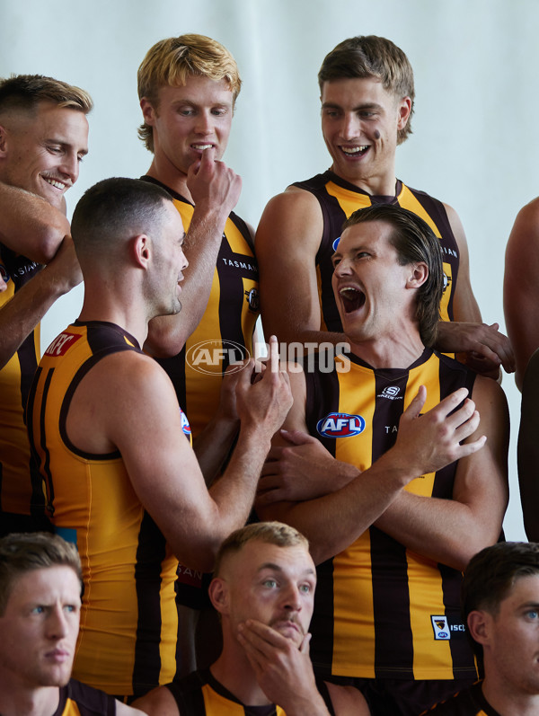AFL 2025 Media - Hawthorn Team Photo Day - A-56465185